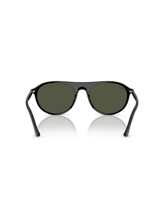 Унисекс большие солнцезащитные очки, RB2215 Ray-Ban — изображение 3 из 6, черный