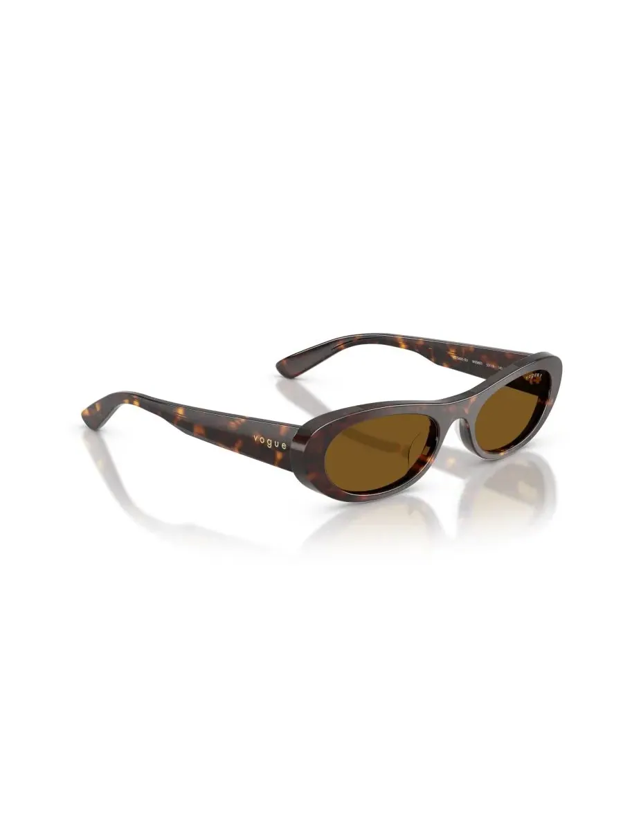 Женские поляризованные солнцезащитные очки, VO5695SU Vogue Eyewear, темно-havana — изображение 6 из 8, коричневый