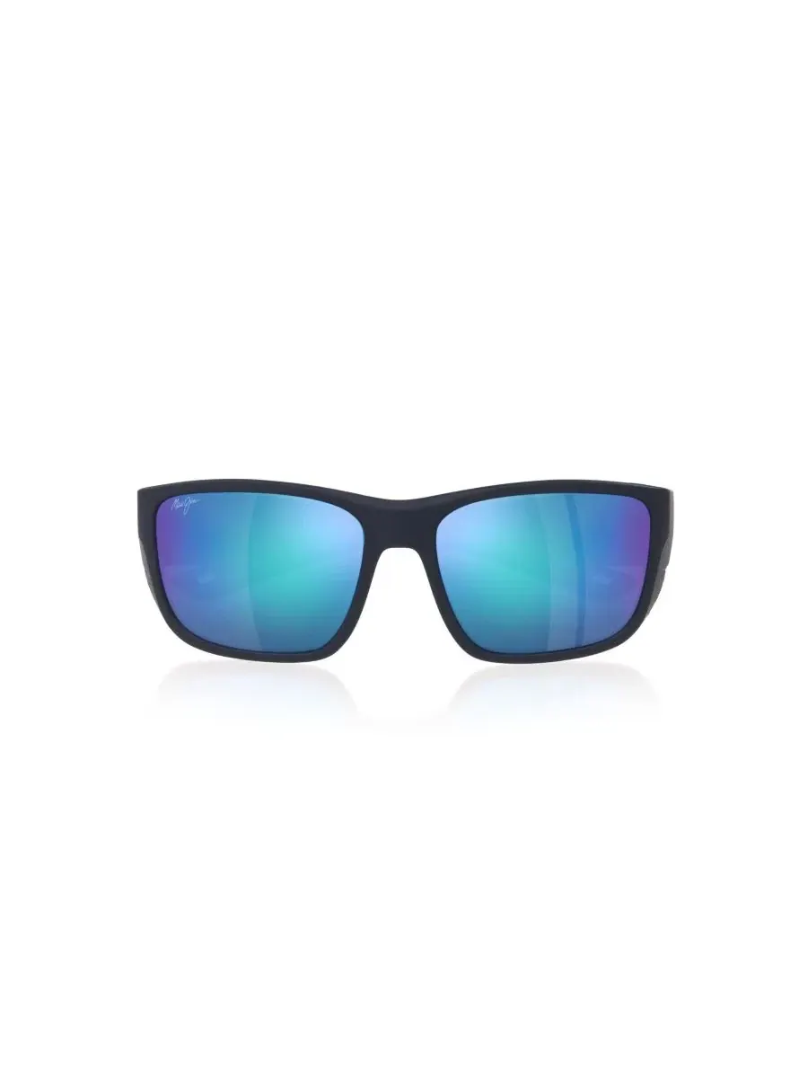 Универсальные поляризованные солнцезащитные очки Amberjack, MJ000744 Maui Jim — изображение 10 из 10, синий черный