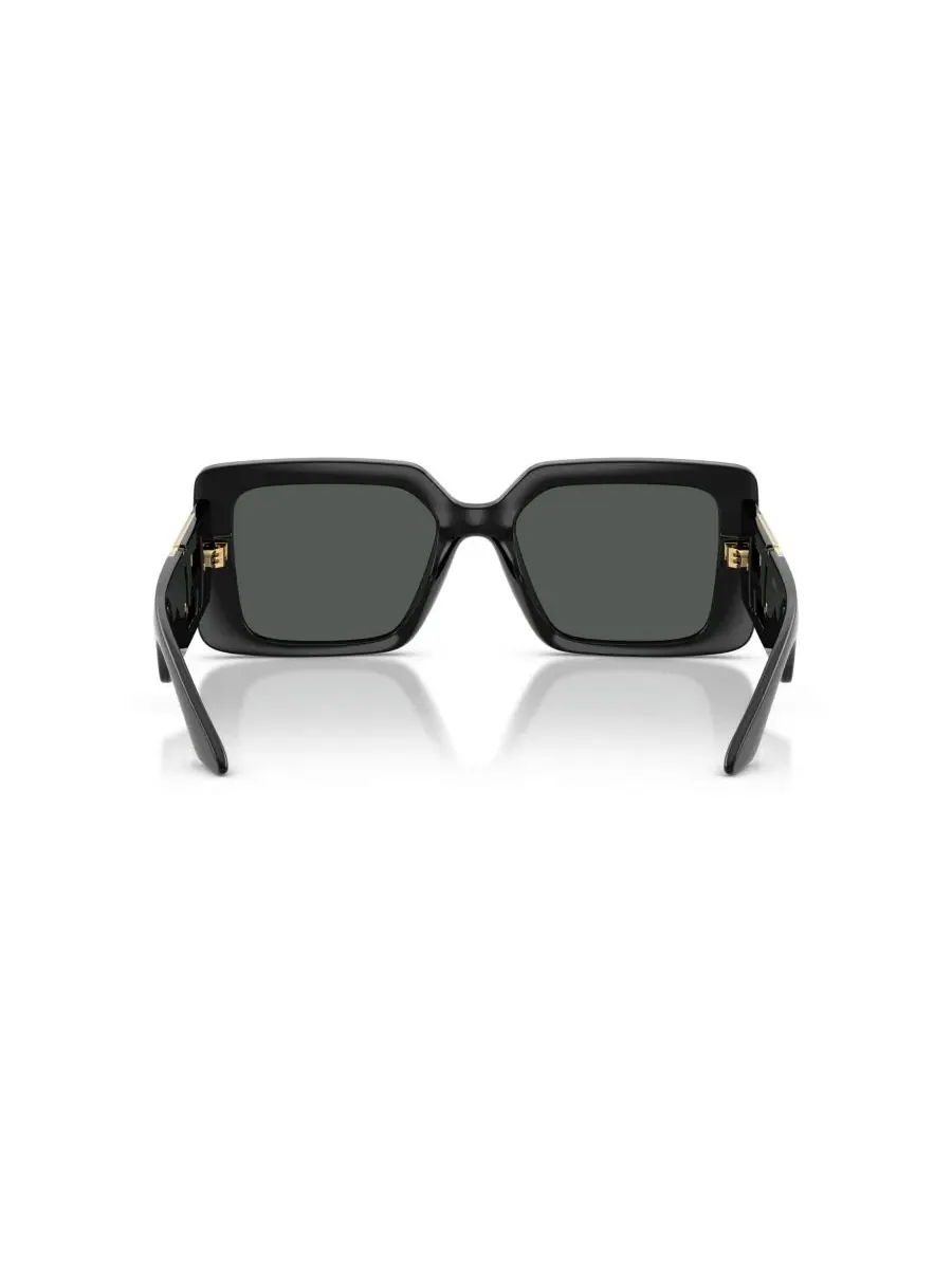 Женские квадратные солнцезащитные очки, VE4505U Versace — изображение 4 из 6, черный