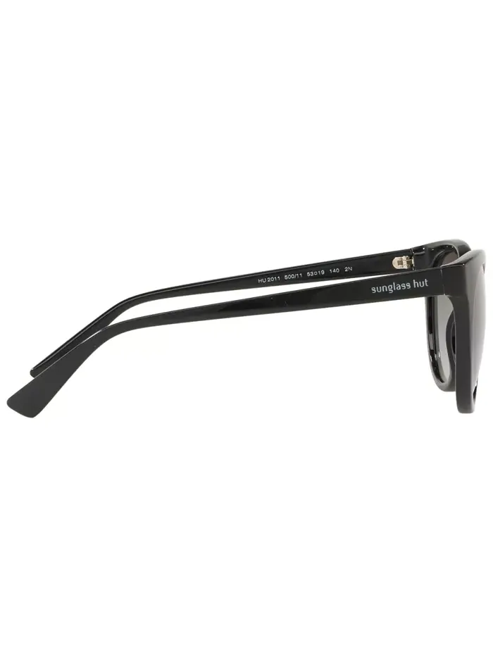 Солнцезащитные очки HU2011 53 Sunglass Hut Collection — изображение 4 из 6, черный/серый