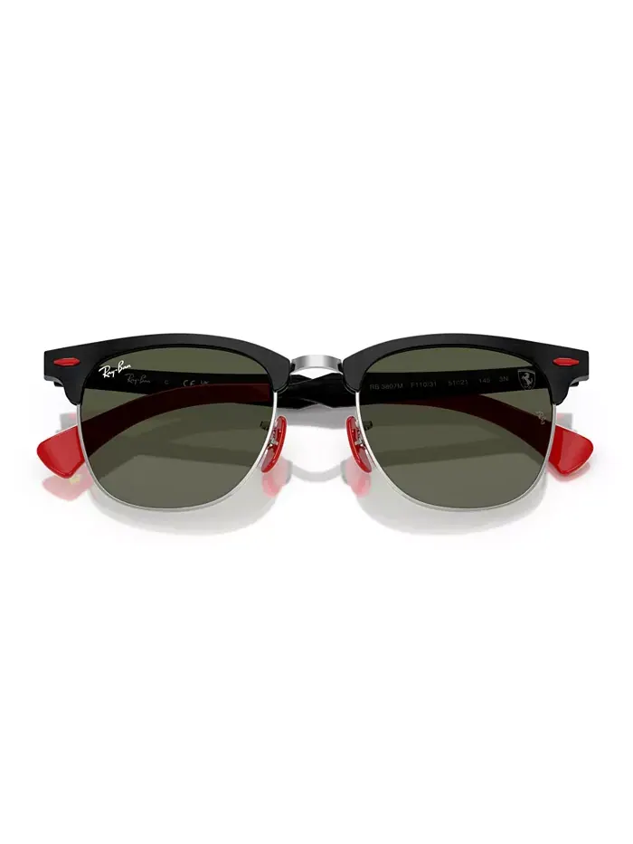 Унисекс круглые солнцезащитные очки, RB3807M Ray-Ban — изображение 3 из 6, серебристый