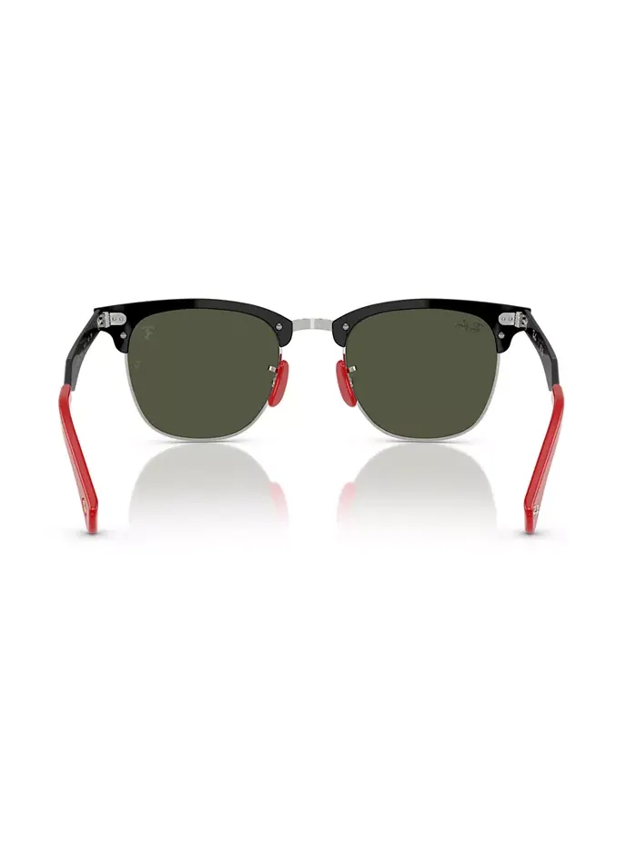 Унисекс круглые солнцезащитные очки, RB3807M Ray-Ban — изображение 5 из 6, серебристый