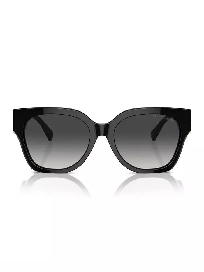 Женские солнцезащитные очки The Oversized Ricky Rl8221 Ralph Lauren — изображение 2 из 5, черный