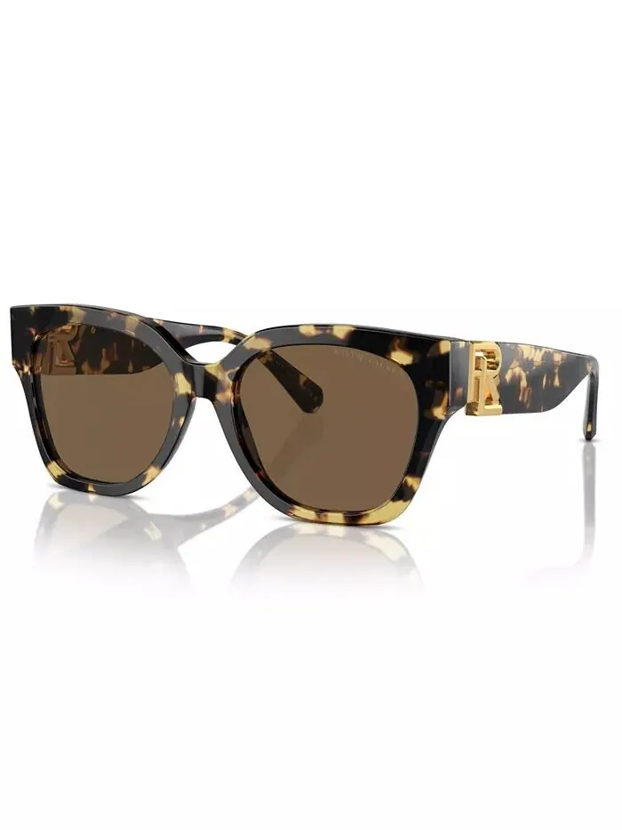 Женские солнцезащитные очки The Oversized Ricky Rl8221 Ralph Lauren — изображение 1 из 5, коричневый