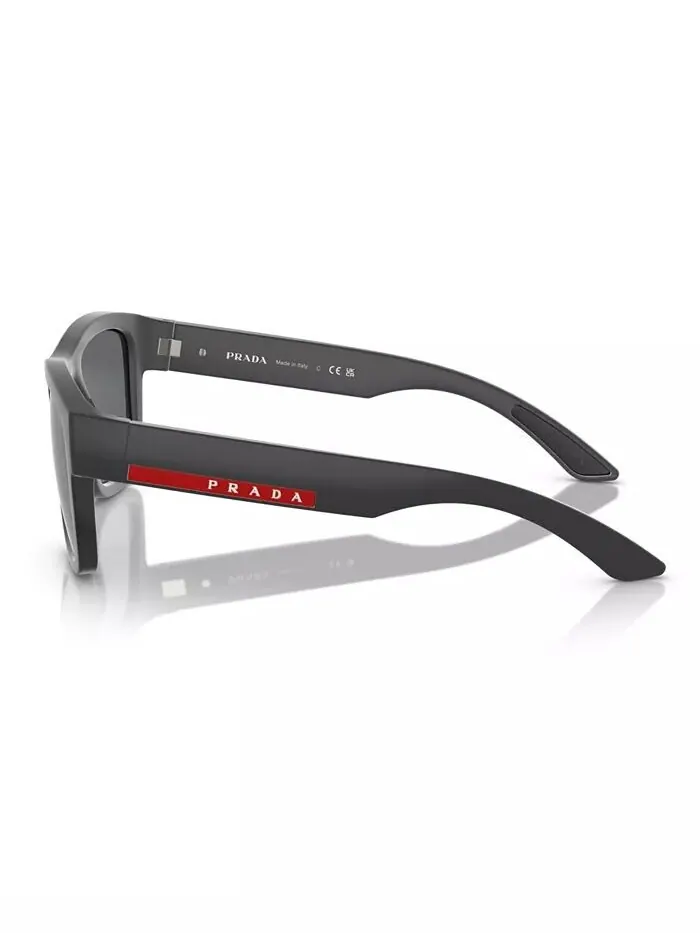 Мужские солнцезащитные очки Prada Linea Rossa PS 01ZS — изображение 3 из 6, серый