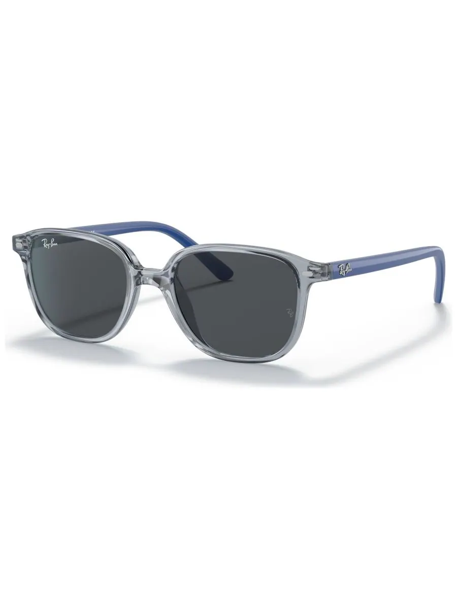 Детские солнцезащитные очки, RB9093 (для детей 7-10 лет) Ray-Ban Jr — изображение 3 из 6, прозрачный синий