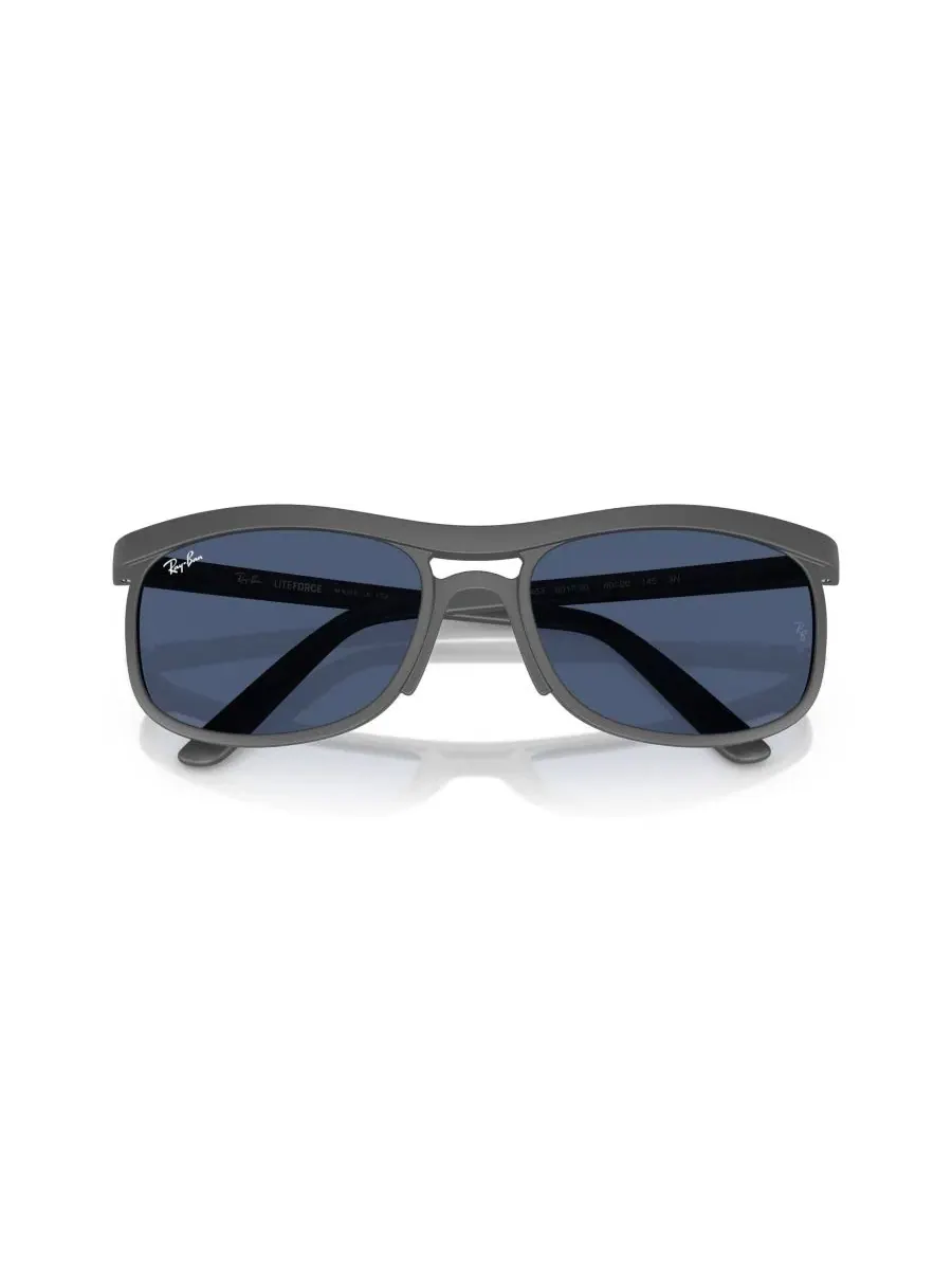 Солнцезащитные очки с квадратной оправой RB4452 Ray-Ban — изображение 5 из 6, песочный серый