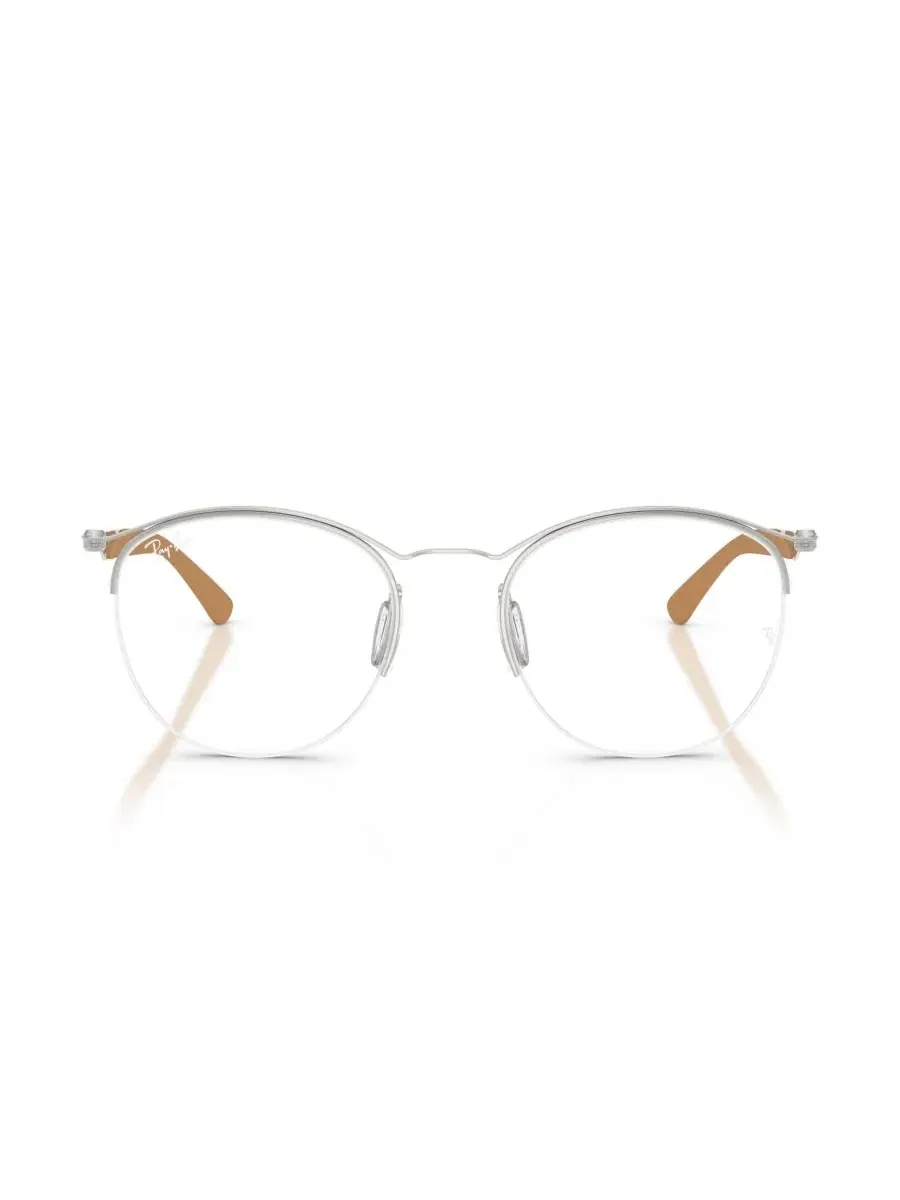 Очки оптические RB7553 Ray-Ban — изображение 2 из 5, серебряный
