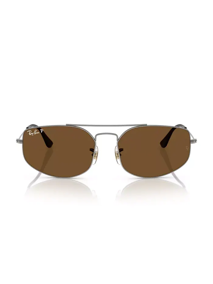 Унисекс поляризованные солнцезащитные очки Explorer 5, RB3845 Ray-Ban — изображение 2 из 6, коричневый