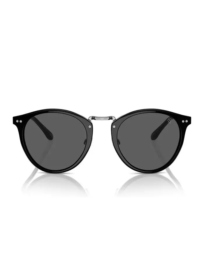 Мужские солнцезащитные очки The Quincy Rl8223 Ralph Lauren — изображение 2 из 6, черный