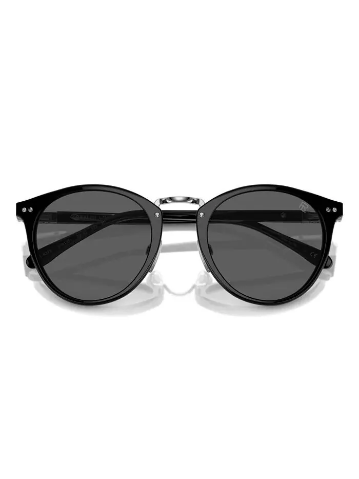 Мужские солнцезащитные очки The Quincy Rl8223 Ralph Lauren — изображение 5 из 6, черный