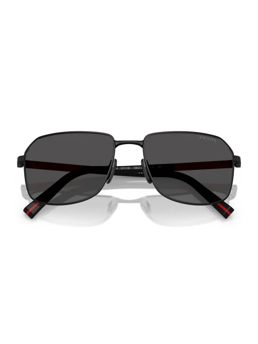 Мужские солнцезащитные очки PS A51S PRADA LINEA ROSSA — изображение 2 из 6, черный