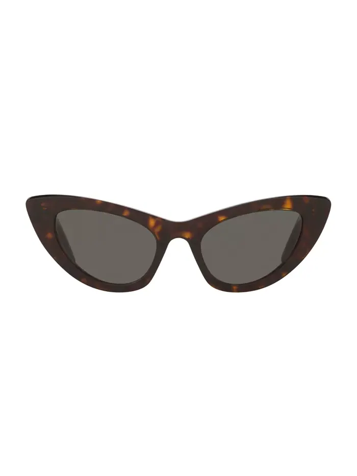 Женские классические солнцезащитные очки, YS000090 Saint Laurent — изображение 2 из 5, коричневый