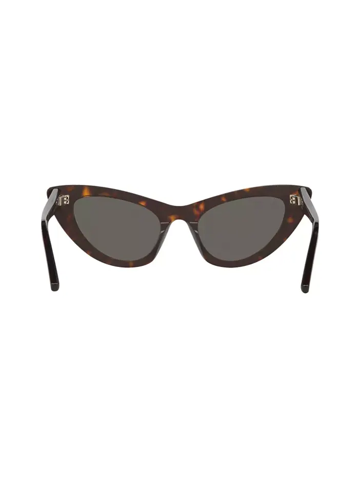 Женские классические солнцезащитные очки, YS000090 Saint Laurent — изображение 4 из 5, коричневый