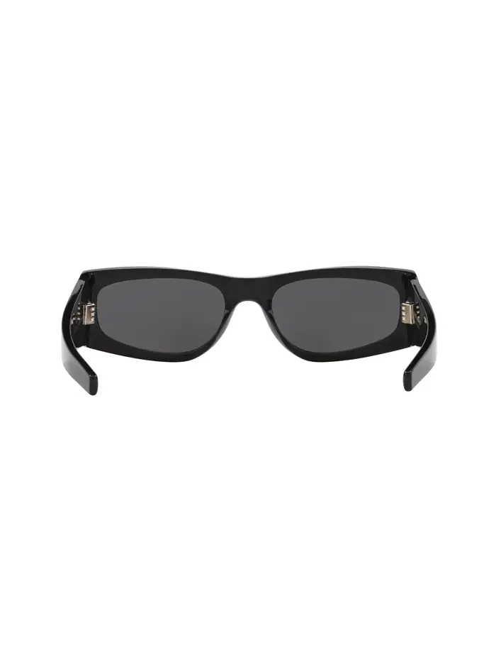 Женские солнцезащитные очки малого размера, SL M140 YS000621 Saint Laurent — изображение 4 из 5, черный
