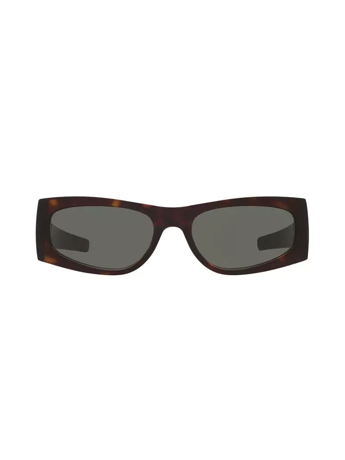 Женские солнцезащитные очки малого размера, SL M140 YS000621 Saint Laurent — изображение 2 из 5, коричневый