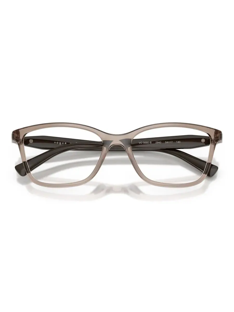 Женские квадратные очки, VO5680B Vogue Eyewear — изображение 4 из 5, прозрачный коричневый
