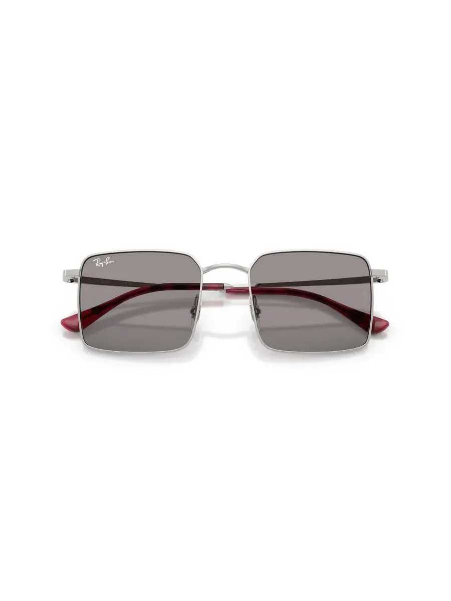 Солнцезащитные очки унисекс квадратной формы, RB3782 Ray-Ban — изображение 5 из 8, серебряный