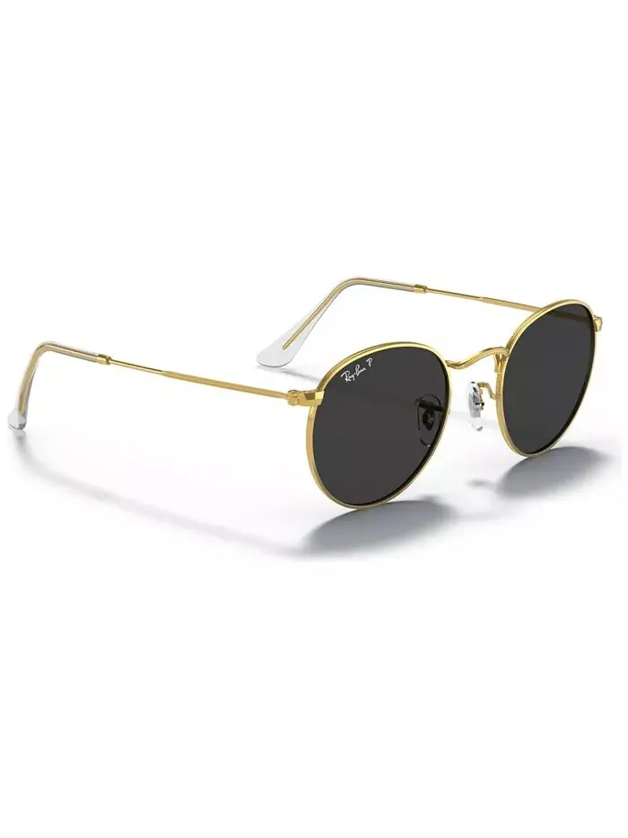 Мужские поляризованные солнцезащитные очки Ray-Ban — изображение 2 из 7, золотистый