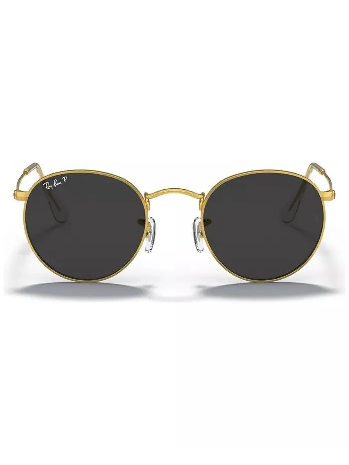 Мужские поляризованные солнцезащитные очки Ray-Ban — изображение 4 из 7, золотистый