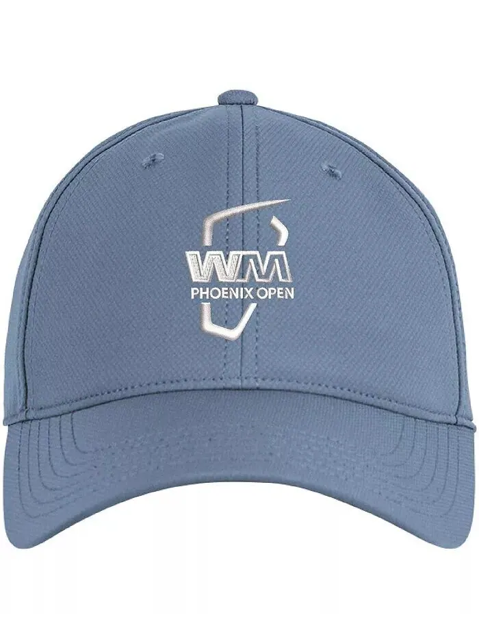 Мужская и женская синяя регулируемая шапка WM Phoenix Open Frio Ultimate Fit Aero Sphere Tech Ahead — изображение 3 из 4
