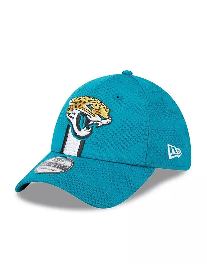 Мужская кепка Jacksonville Jaguars 2024 Sideline 39THIRTY Flex, цвет бирюзовый New Era