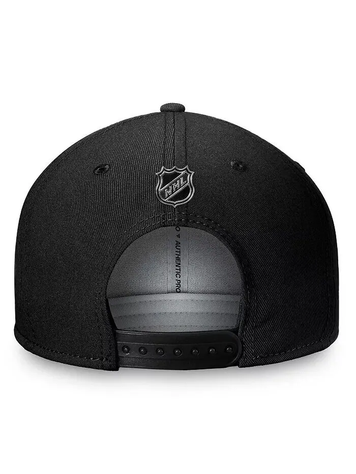 Мужская черная кепка Pittsburgh Penguins Authentic Pro Prime Snapback Fanatics — изображение 2 из 4, черный
