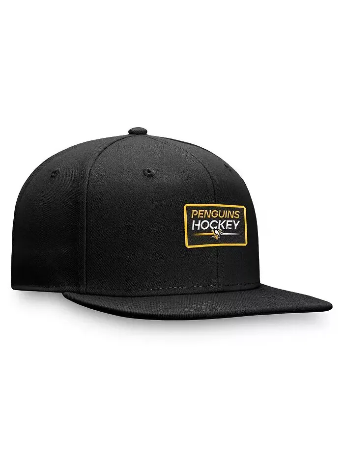 Мужская черная бейсболка Pittsburgh Penguins Authentic Pro Prime Snapback Fanatics — изображение 3 из 4