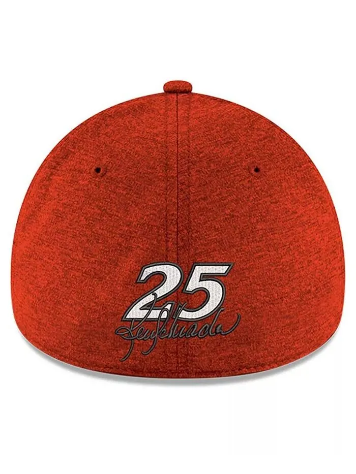 Мужская алая кепка Hendrick Motorsports Budweiser 39THIRTY Flex New Era — изображение 3 из 4