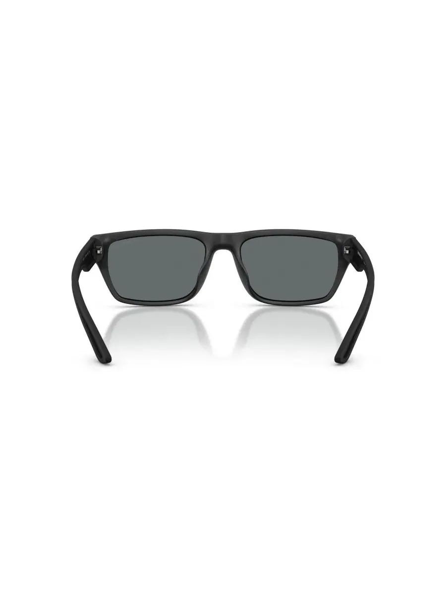 Мужские прямоугольные поляризованные солнцезащитные очки, EA4267U Emporio Armani — изображение 4 из 6, черный