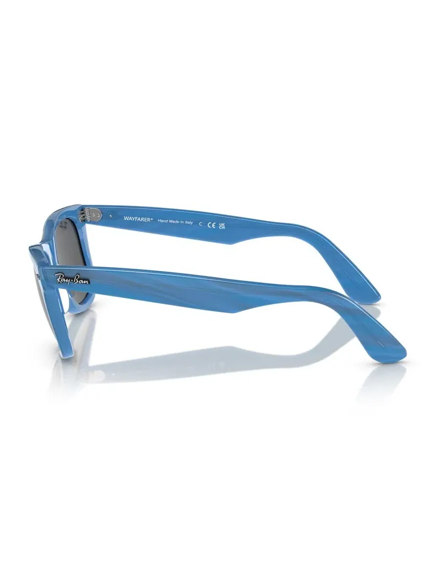 Очки солнцезащитные с квадратной оправой, модель RB2140F 52 Ray-Ban — изображение 5 из 6, синий