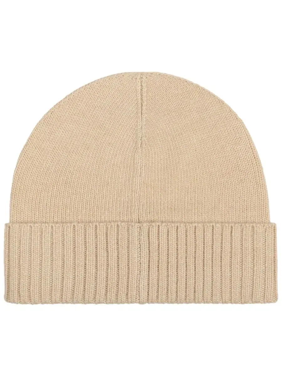 Шапка Equestrian Buckle Merino Knit Hat Lauren Ralph Lauren — изображение 2 из 6, коричневый