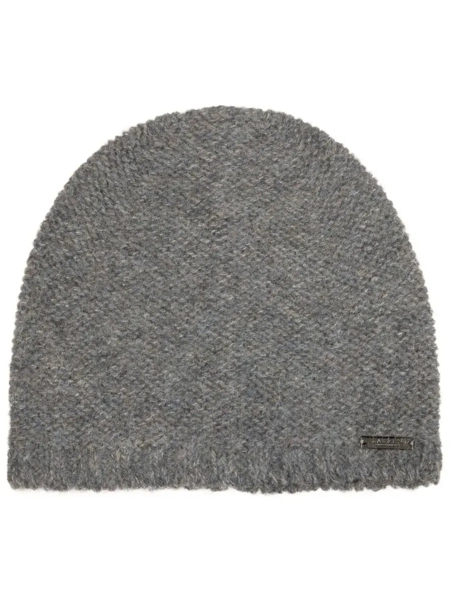 Шапка с блестящими акцентами Sequin Shiny Accents Beanie Lauren Ralph Lauren, Onyx Heather