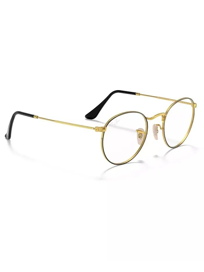 Очки унисекс с круглой металлической оптикой Ray-Ban — 2