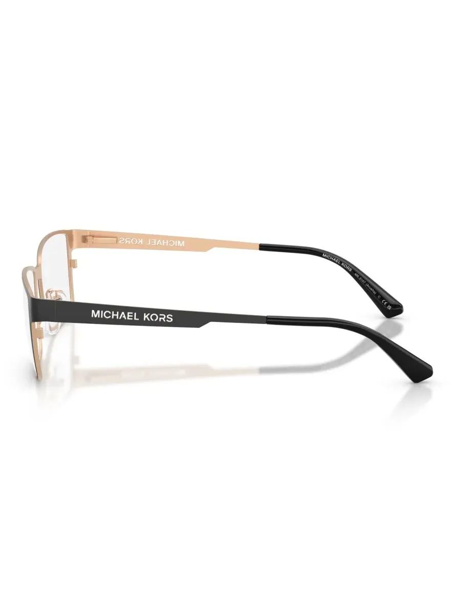 Мужские прямоугольные очки, MK3107 Michael Kors — изображение 3 из 5, черный