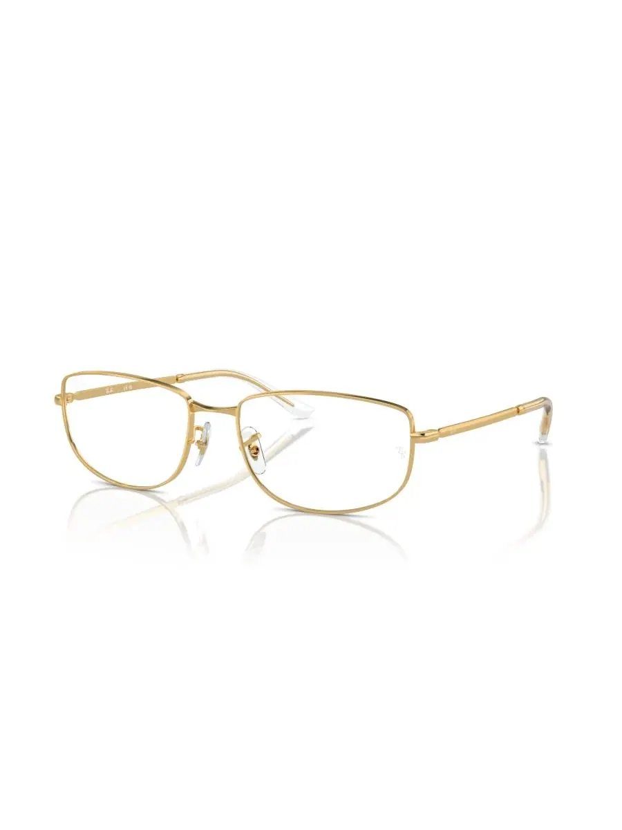 Очки для зрения с металлической оправой, неправильной формы Ray-Ban