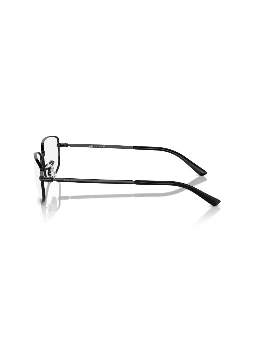 Очки для зрения с металлической оправой, неправильной формы Ray-Ban — изображение 7 из 8, золотистый
