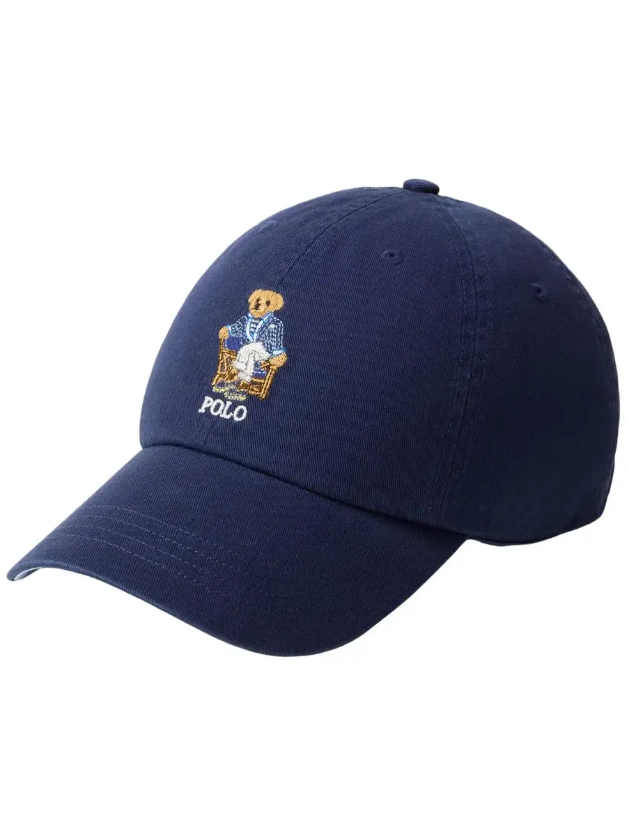 Бейсболка с вышивкой медведя Polo Ralph Lauren