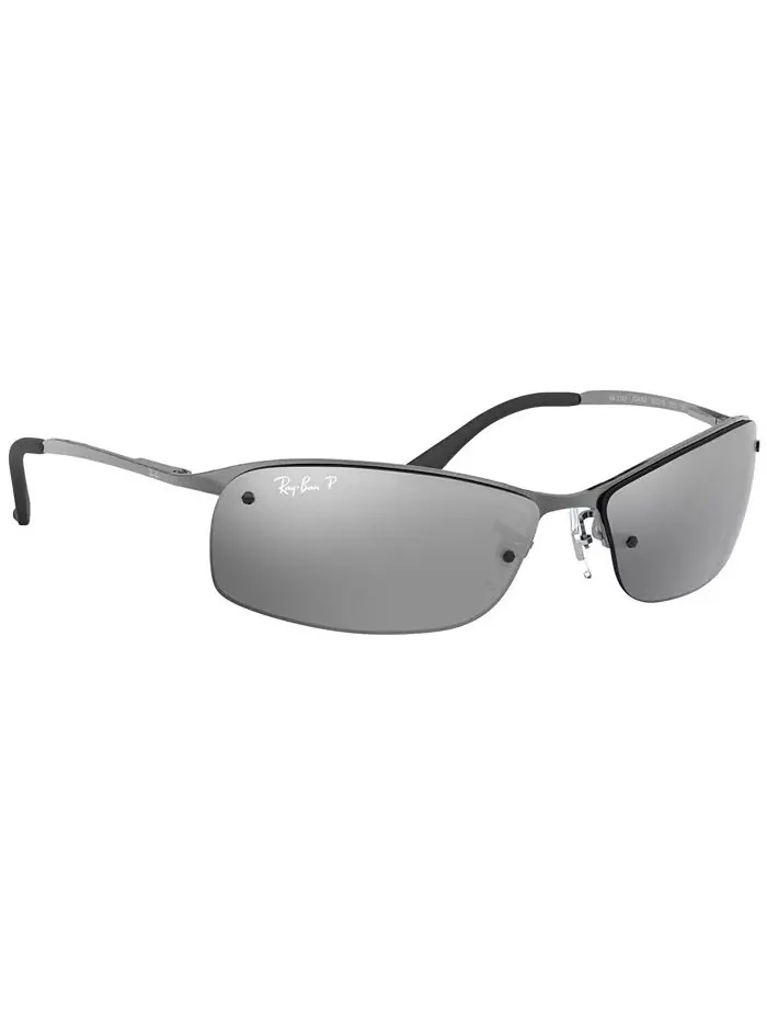 Поляризованные солнцезащитные очки Ray-Ban — изображение 3 из 8, серый