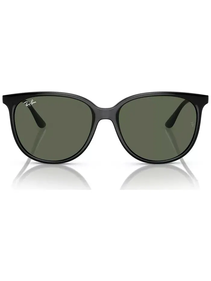 Женские солнцезащитные очки с низкой посадкой на переносице Ray-Ban — изображение 2 из 7, черный