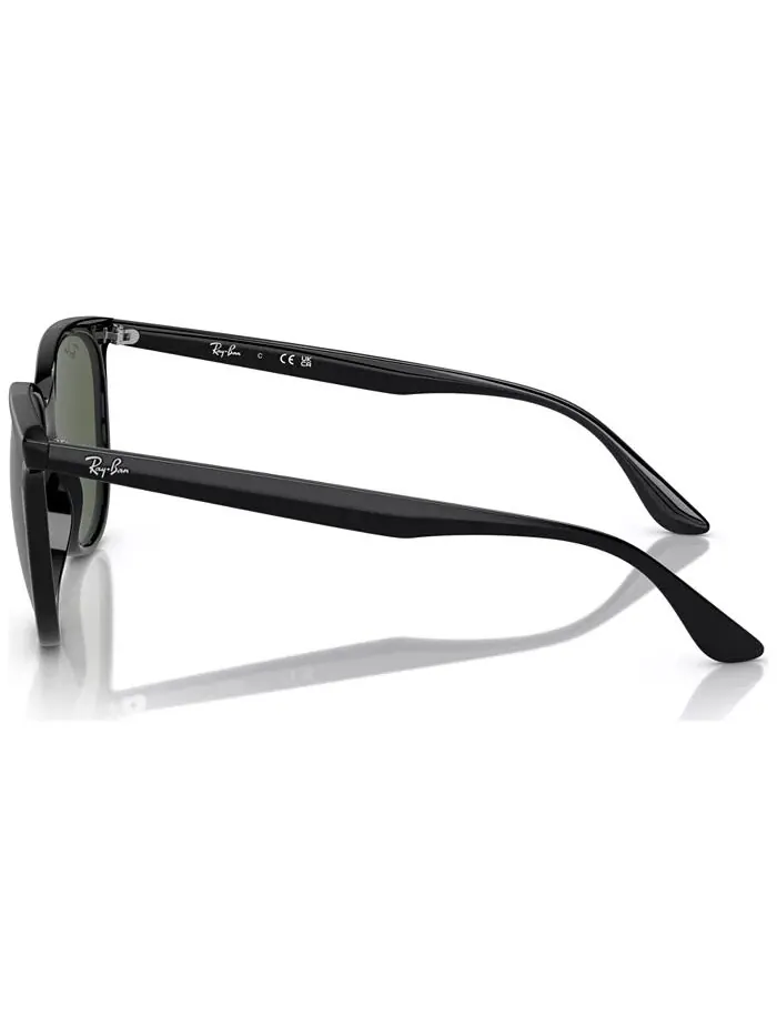 Женские солнцезащитные очки с низкой посадкой на переносице Ray-Ban — изображение 3 из 7, черный