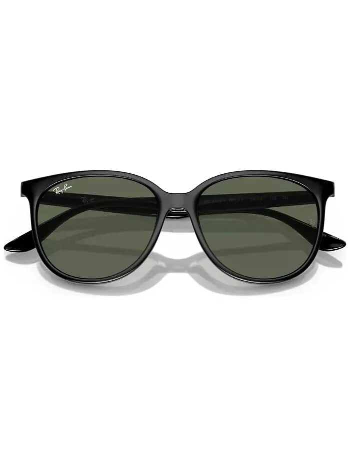 Женские солнцезащитные очки с низкой посадкой на переносице Ray-Ban — изображение 6 из 7, черный