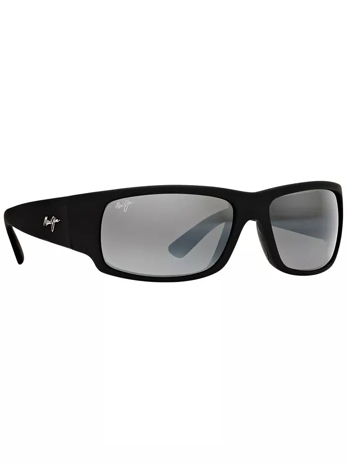 Поляризованные солнцезащитные очки World Cup Maui Jim — изображение 4 из 9, черный/серый