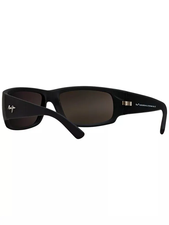 Поляризованные солнцезащитные очки World Cup Maui Jim — изображение 7 из 9, черный/серый