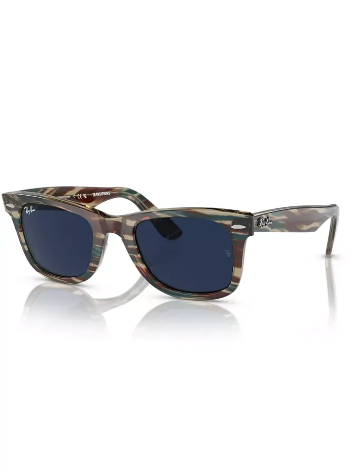 Унисекс-очки солнцезащитные, Original Wayfarer Change Rb2140F с фотохромными линзами Ray-Ban — изображение 6 из 7, серый
