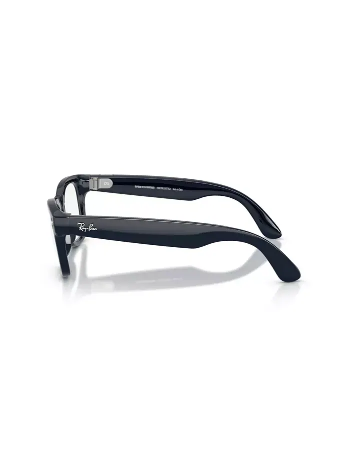 Унисекс AI очки Meta Wayfarer Transitions солнцезащитные очки, RW4012 - GEN 2 Ray-Ban — изображение 4 из 11, синий