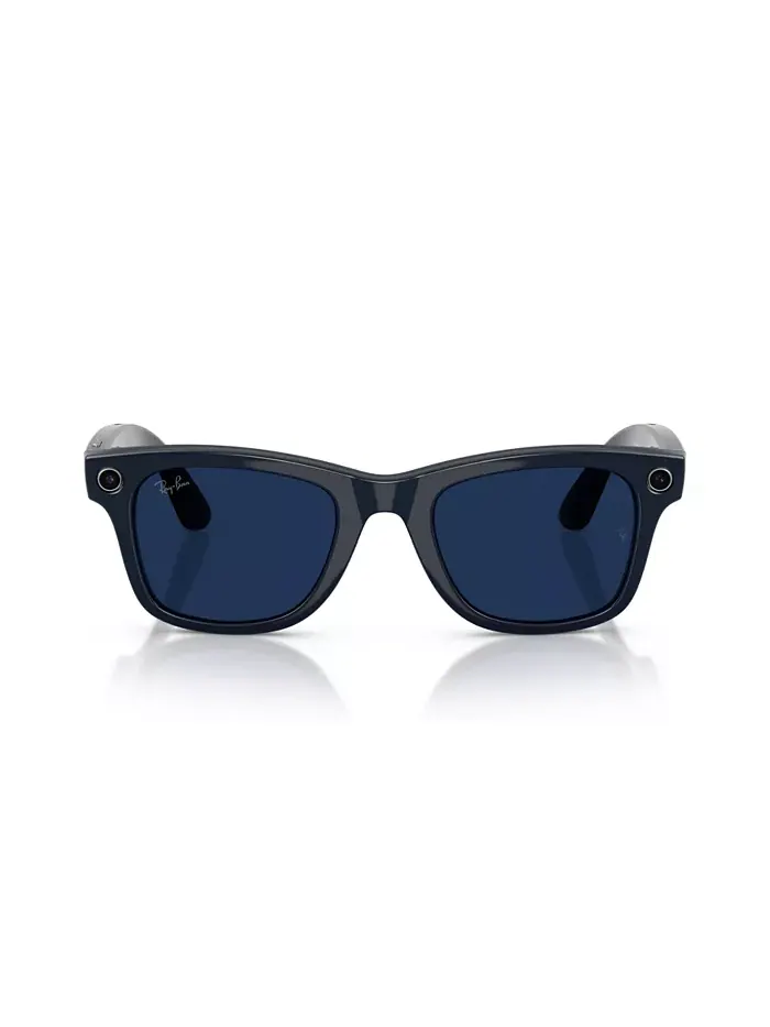 Унисекс AI очки Meta Wayfarer Transitions солнцезащитные очки, RW4012 - GEN 2 Ray-Ban — изображение 7 из 11, синий