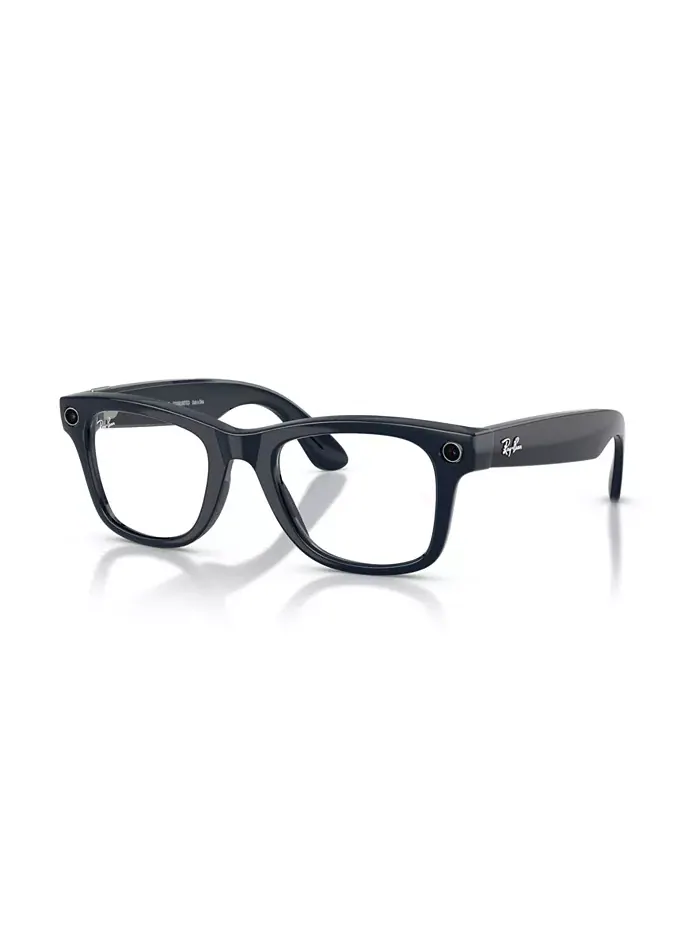 Унисекс AI очки Meta Wayfarer Transitions солнцезащитные очки, RW4012 - GEN 2 Ray-Ban — изображение 8 из 11, синий