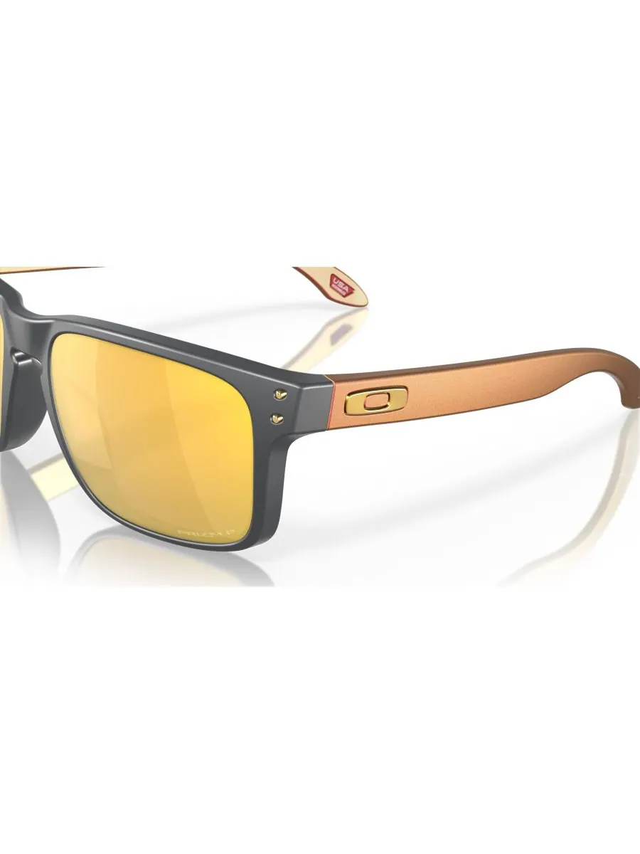 Мужские поляризованные солнцезащитные очки, Holbrook OO9102 Oakley — изображение 7 из 8, черный